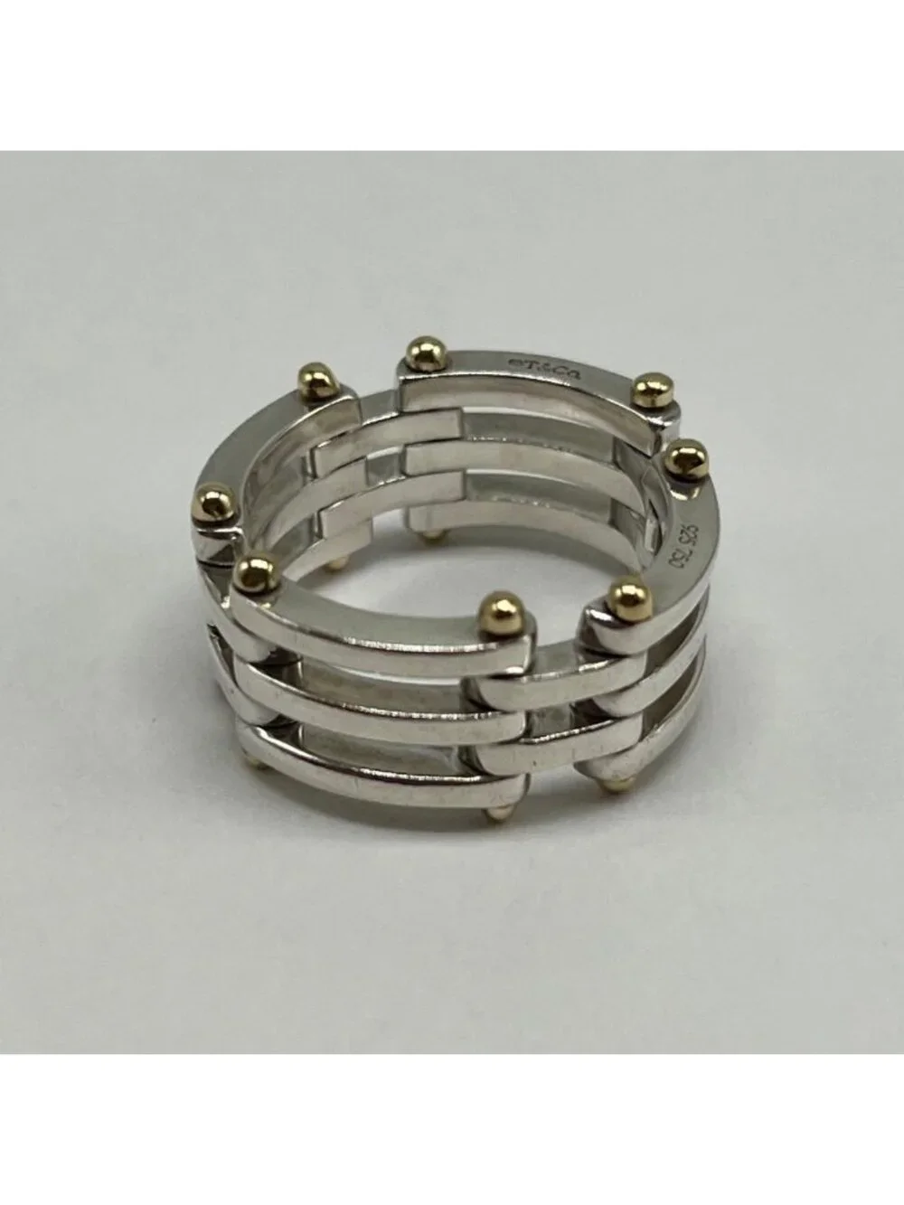 Tiffany & Co Gate Link Ring YG